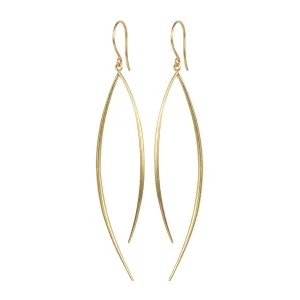 18K Gold Large O’ Earrings