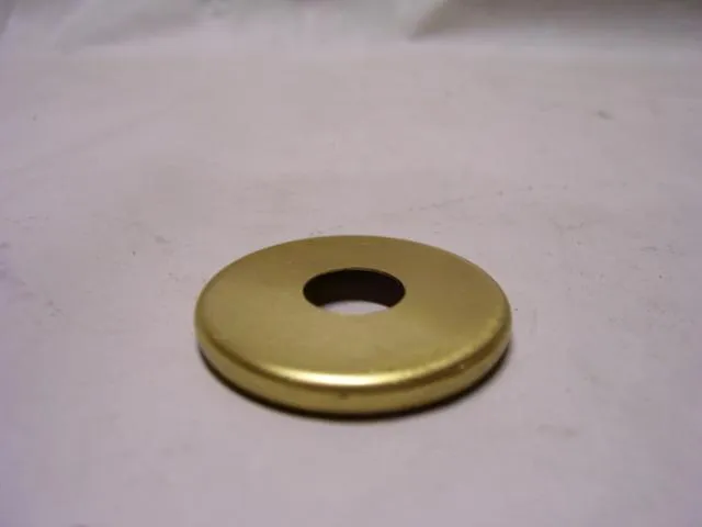 3/4" Stamped Brass Check Ring - Polished Brass & Lacquered