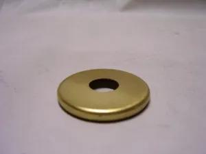 3/4" Stamped Brass Check Ring - Polished Brass & Lacquered