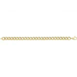 9ct Yellow Gold Hollow Bracelet BR689