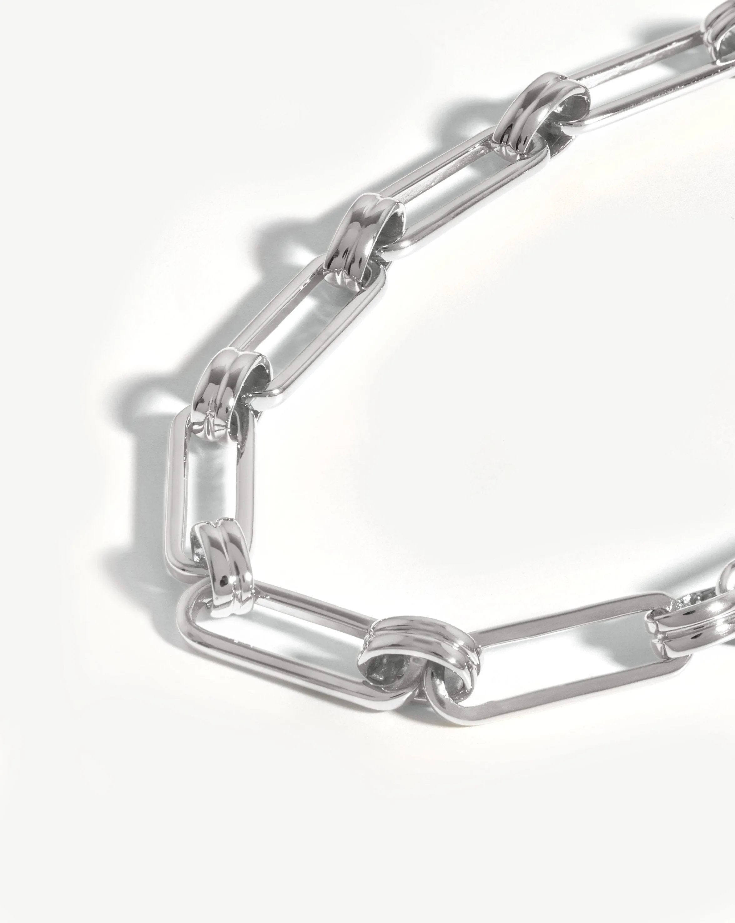 Aegis Chain Bracelet | Silver Plated