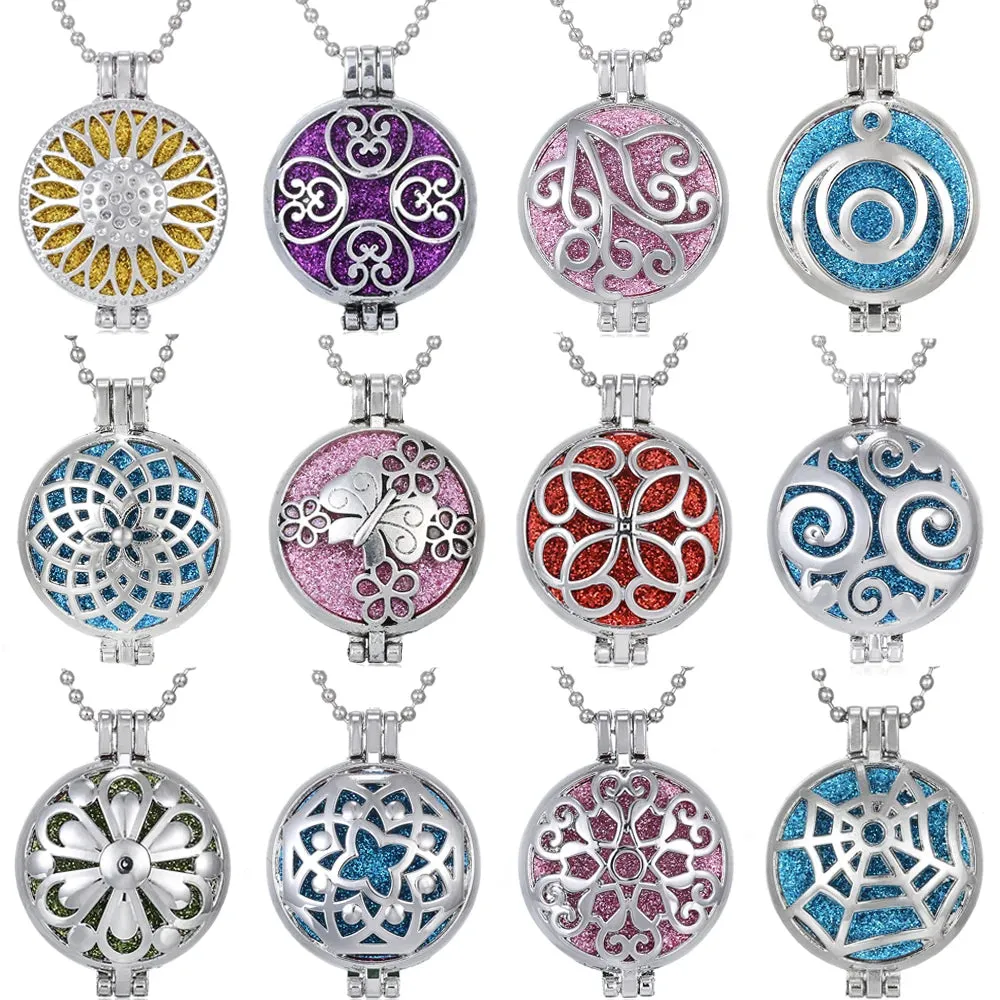 Aromatherapy Diffuser Necklaces Perfume Essential Oil Diffuser Lockets