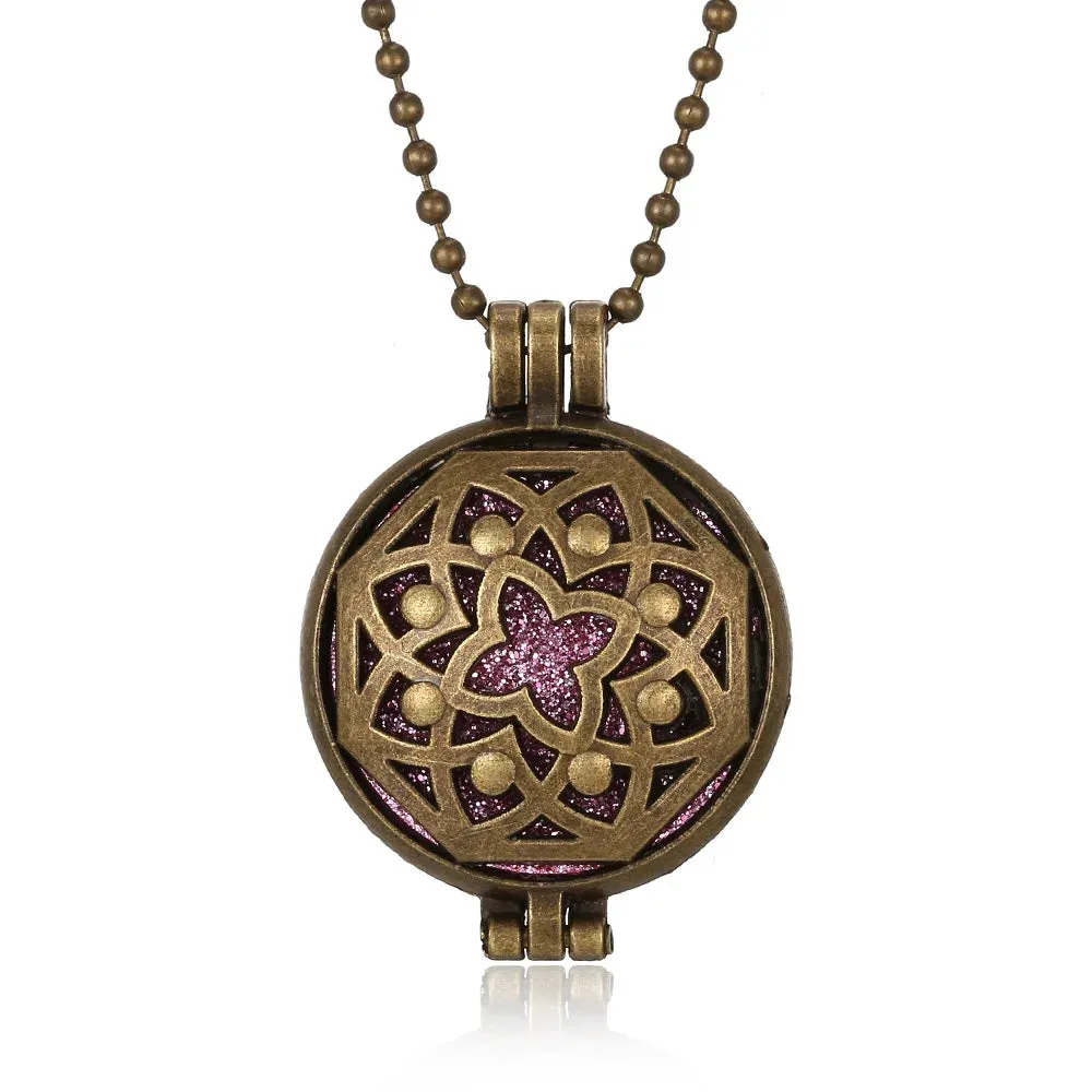 Aromatherapy Diffuser Necklaces Perfume Essential Oil Diffuser Lockets