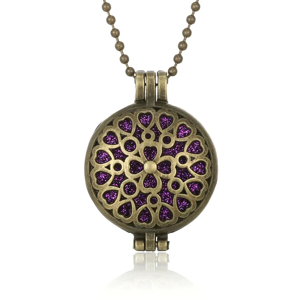 Aromatherapy Diffuser Necklaces Perfume Essential Oil Diffuser Lockets