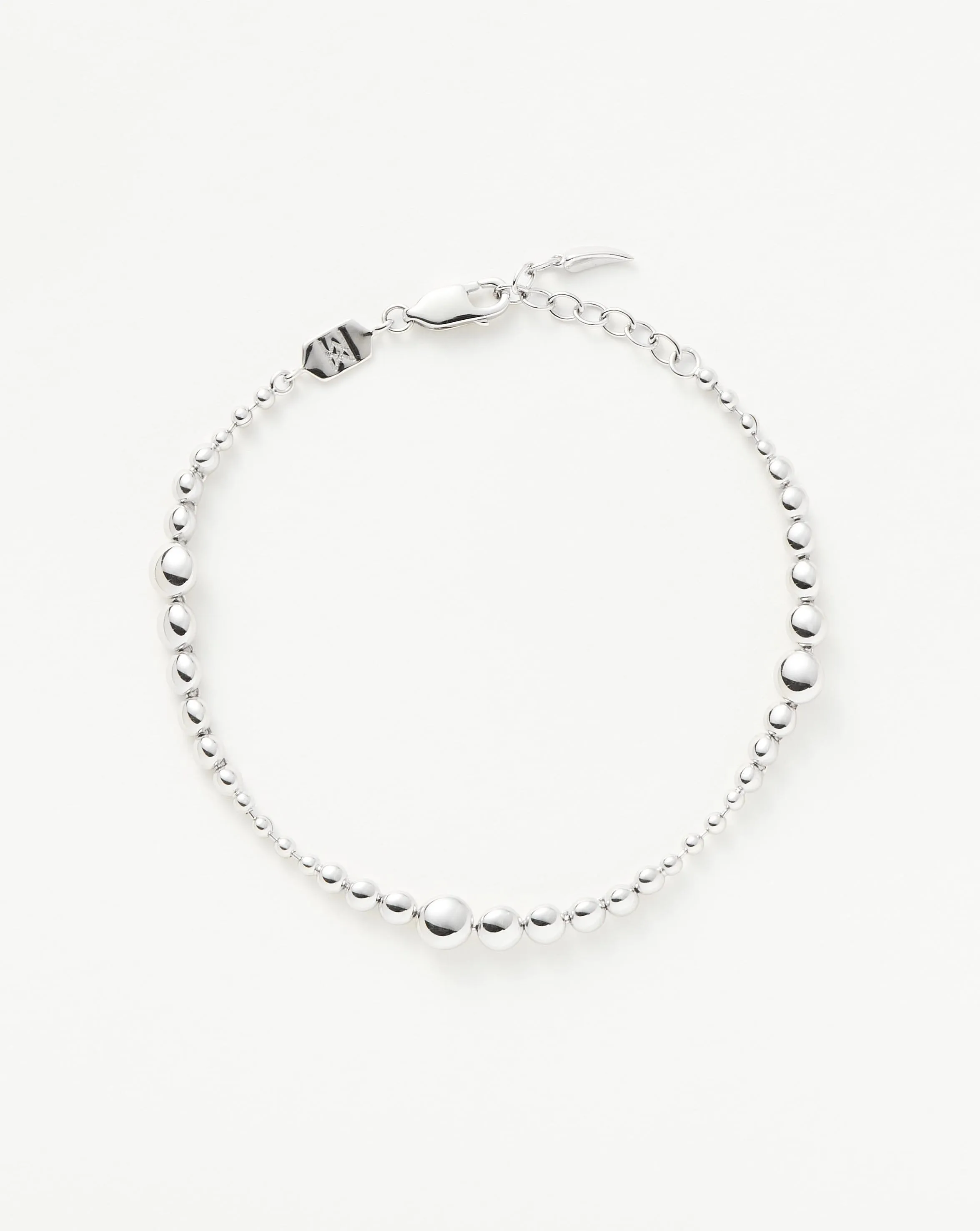 Articulated Beaded Bracelet | Sterling SIlver