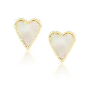 Aubrey Heart Studs