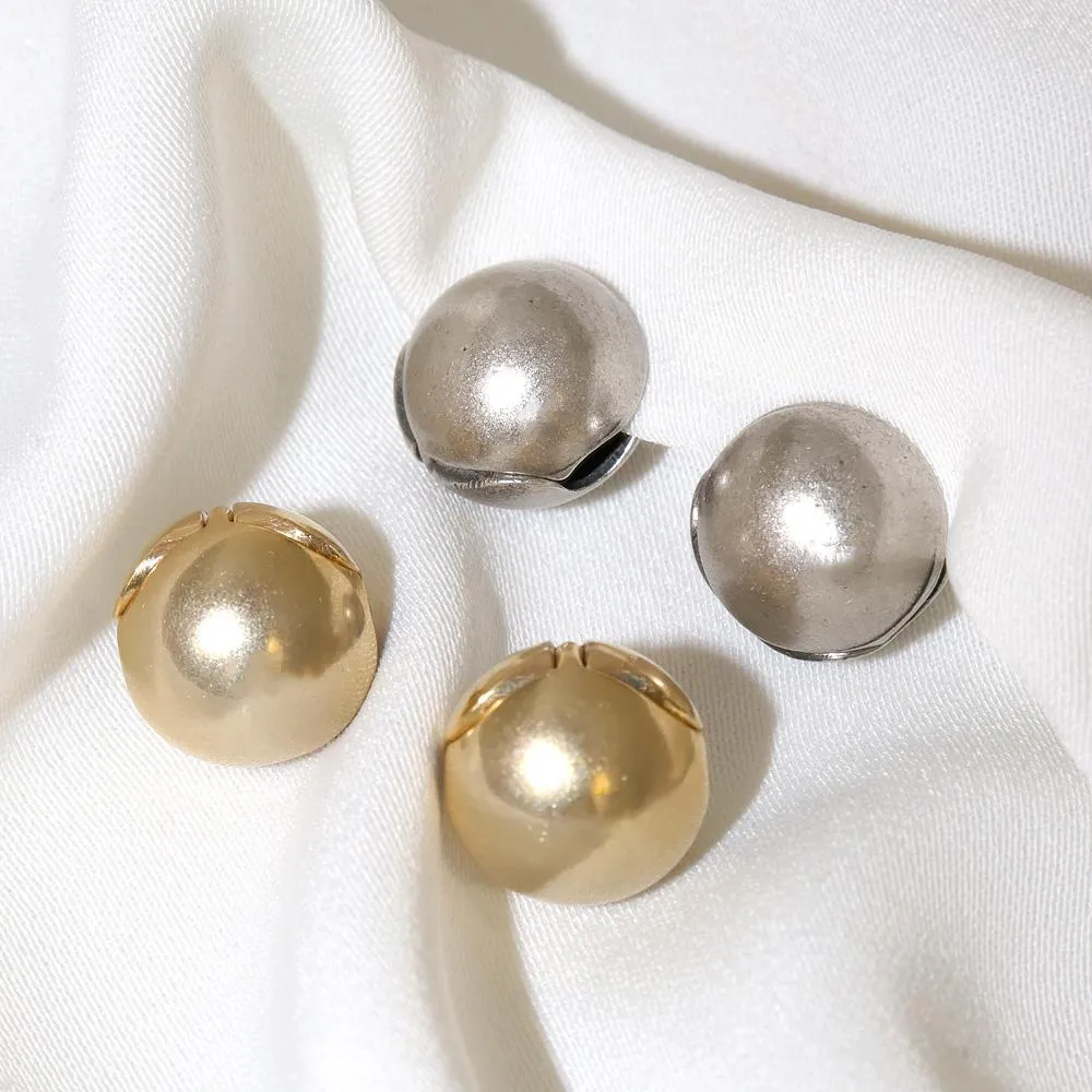 Ball Magnetic Clip On Earrings