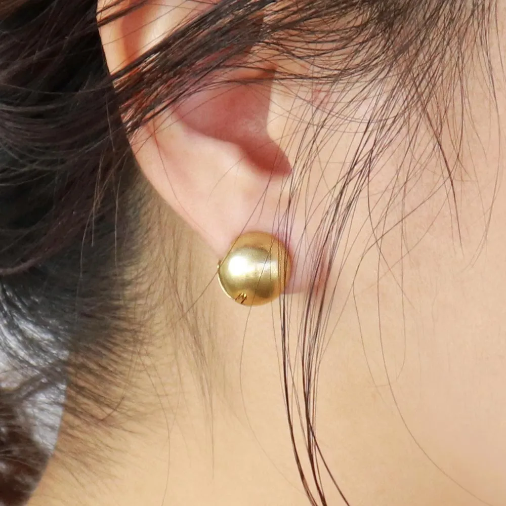 Ball Magnetic Clip On Earrings