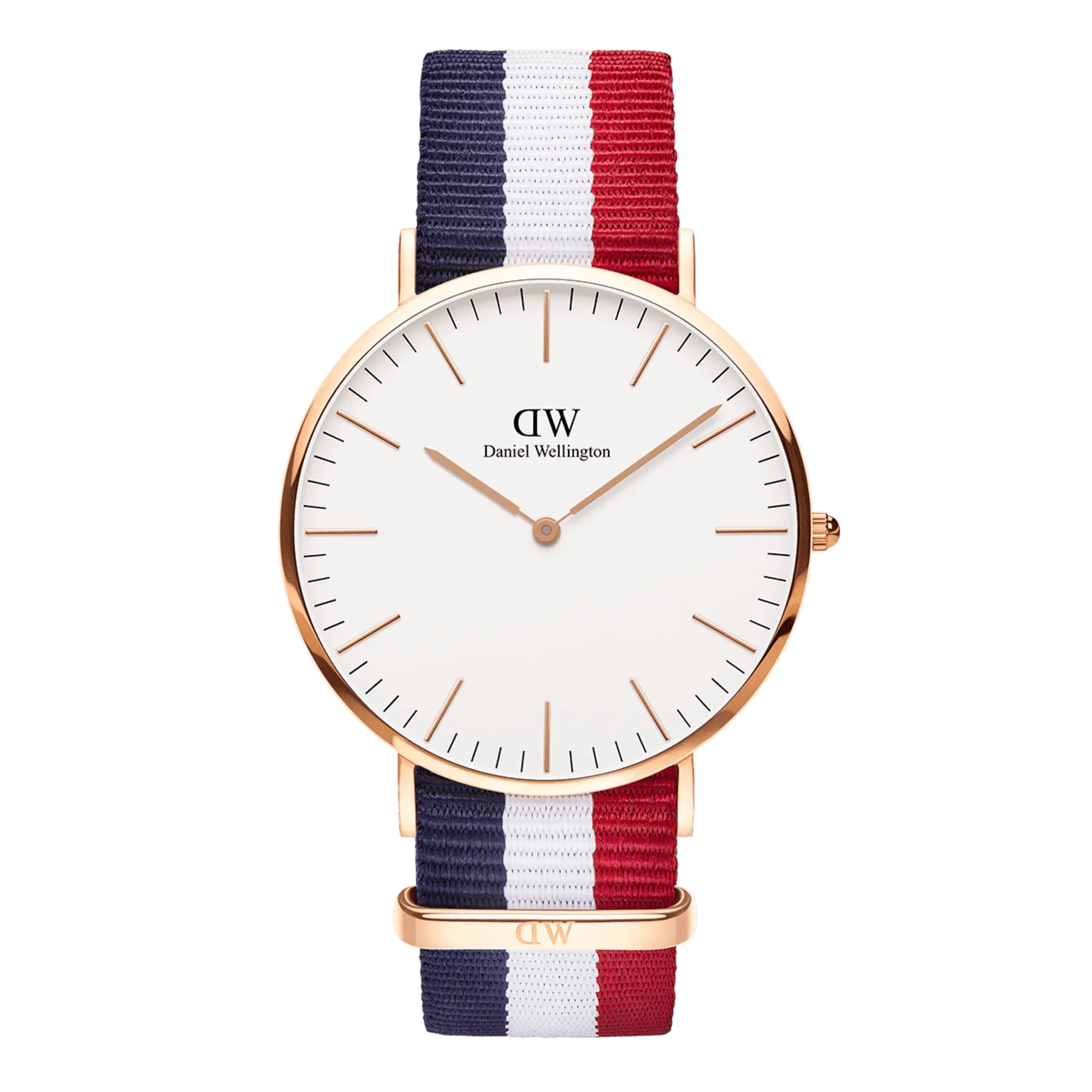 Daniel Wellington Classic 40 Cambridge Rose Gold & White Watch