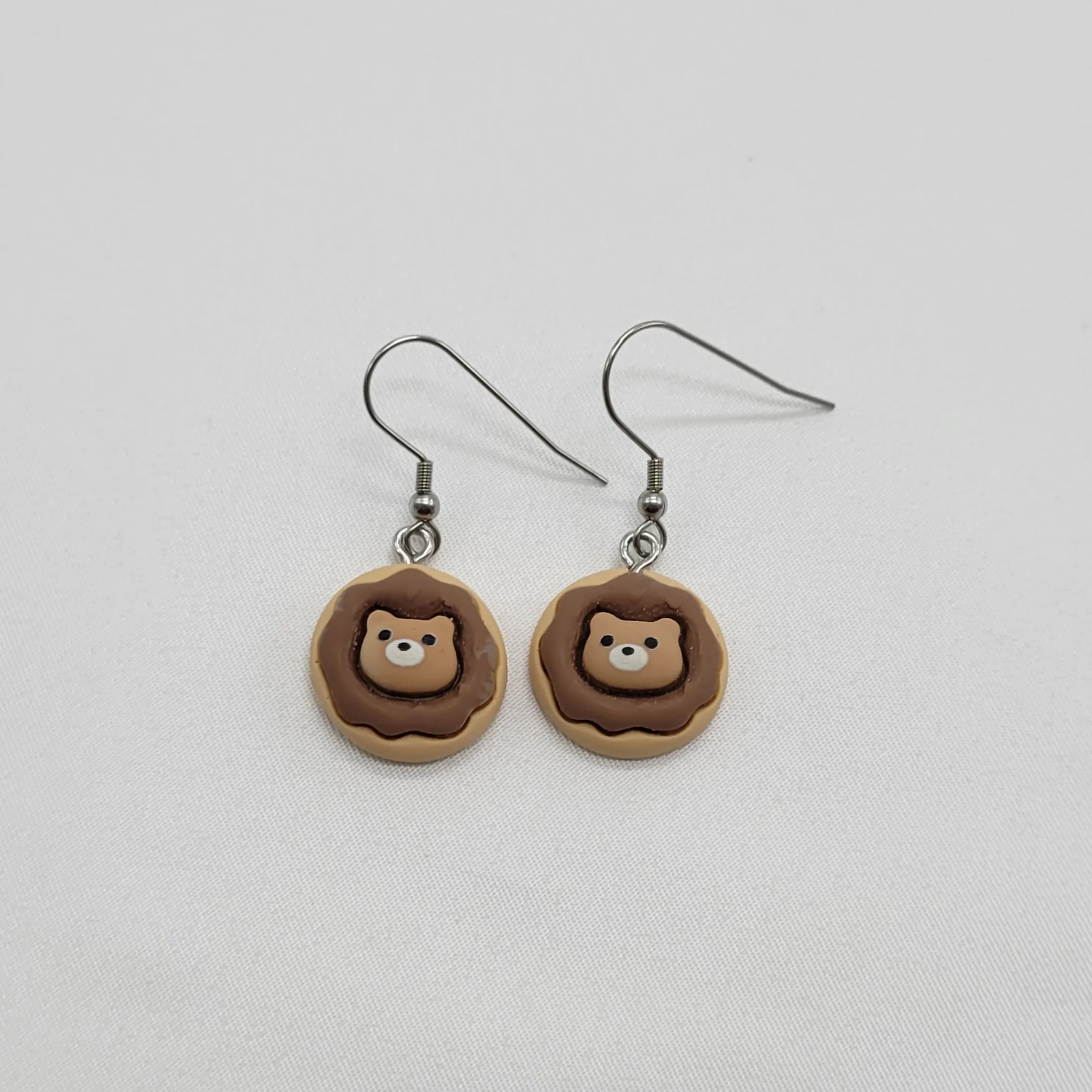 Donut Bear Earrings