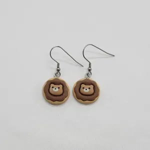 Donut Bear Earrings