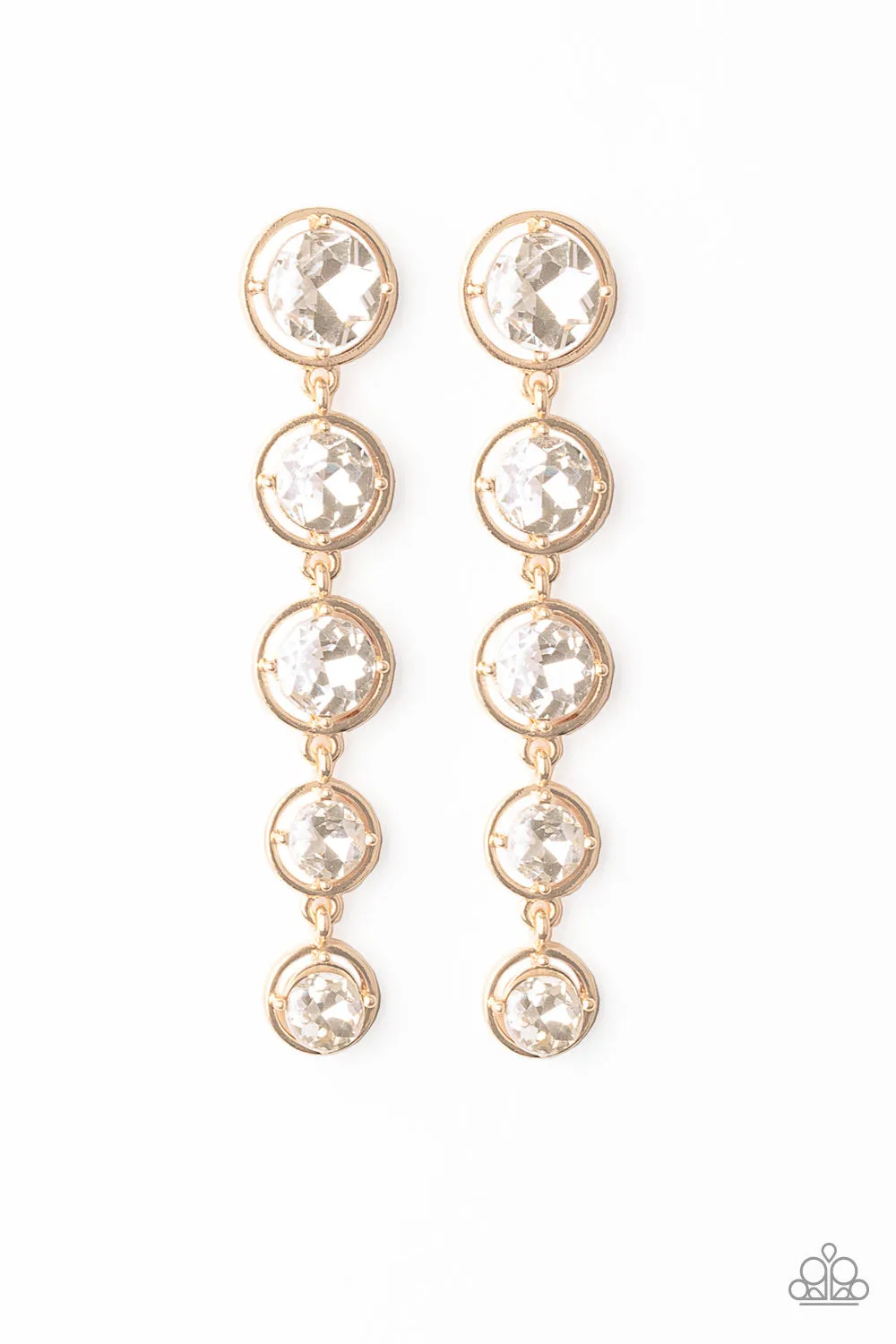 Drippin In Starlight Gold-Earrings