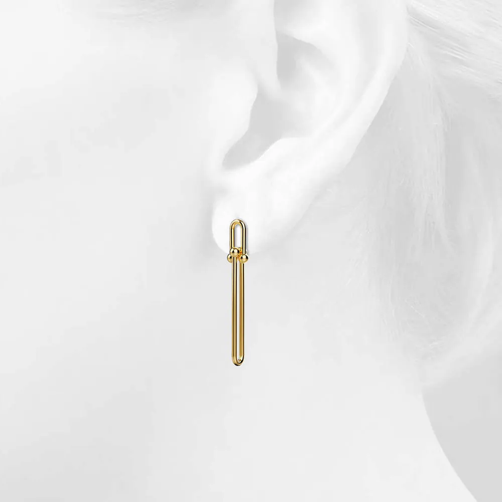 Flaneur Dangly Stud Earrings