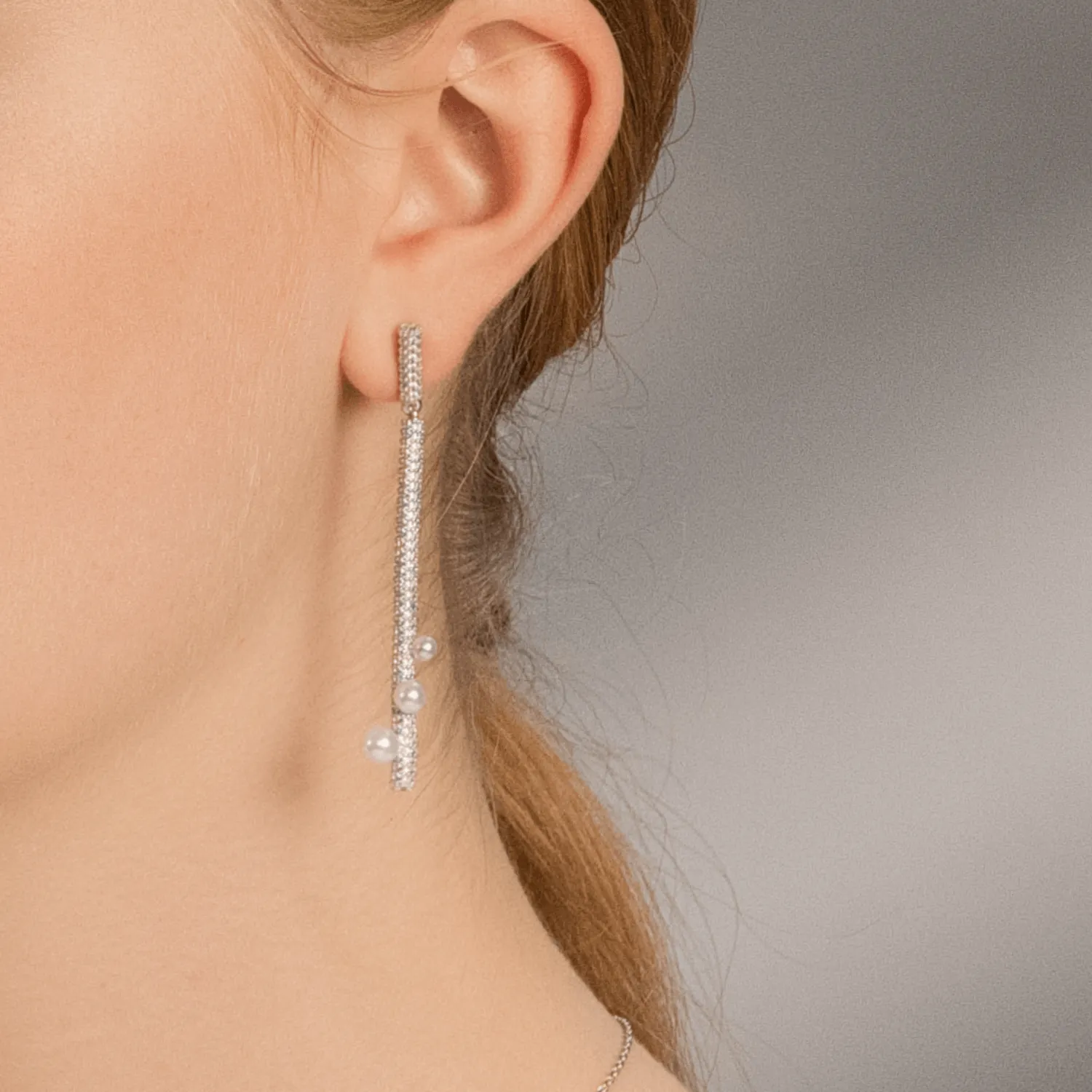 Flute Drop Earrings