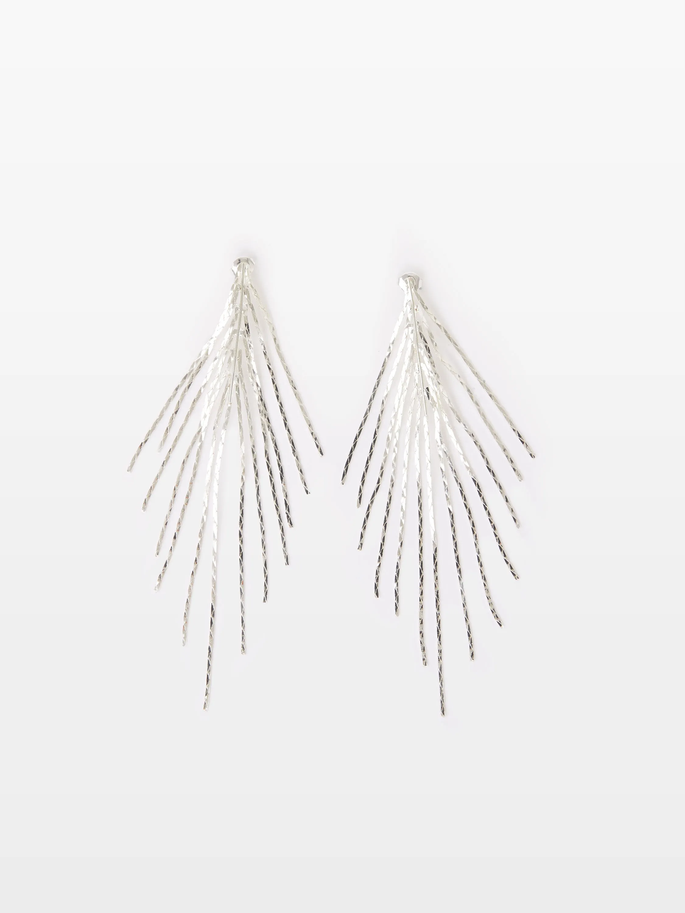 Fringe Stud Earrings