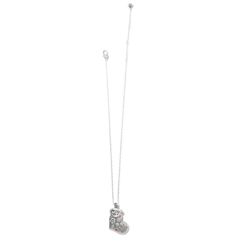 Give Love Peace Necklace