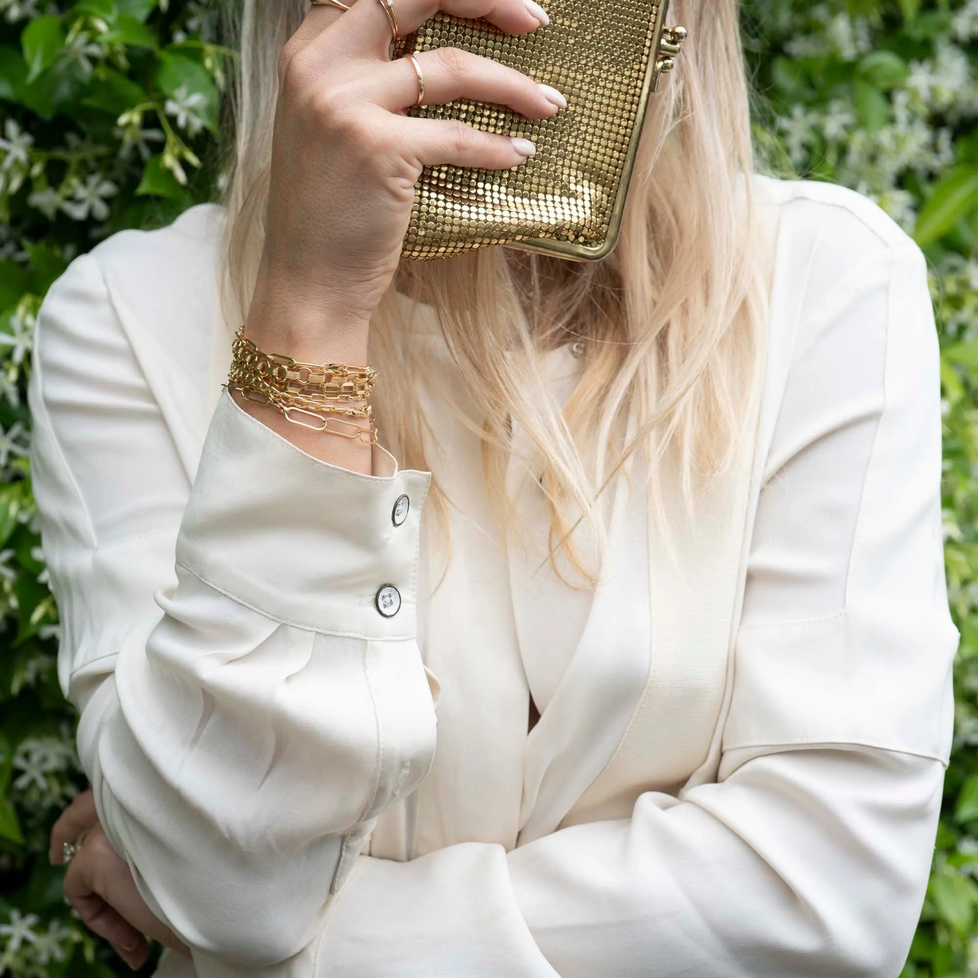 Gold Filled Loops Bracelet