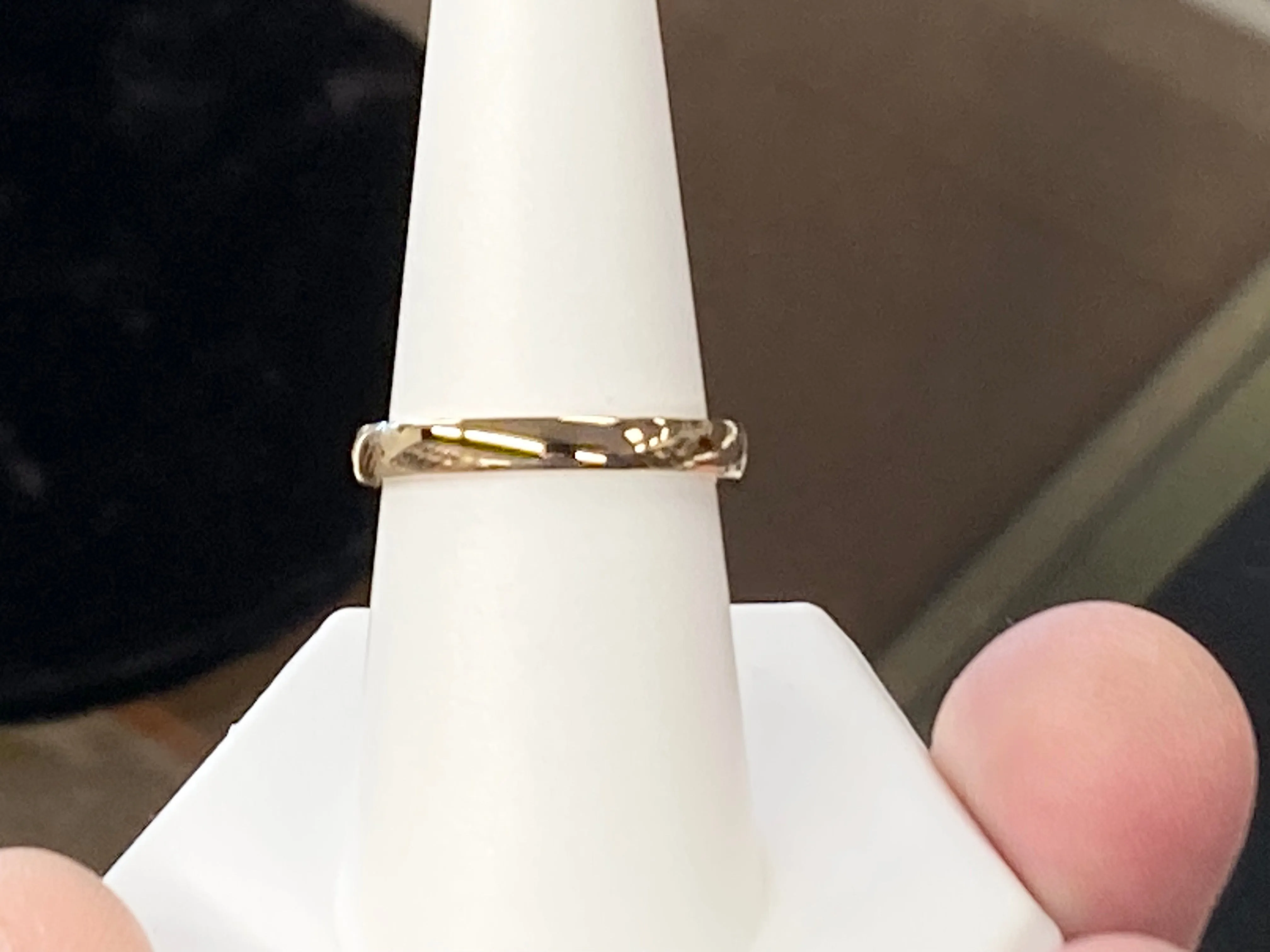 Gold Wedding Ring 3 Millimeters Wide