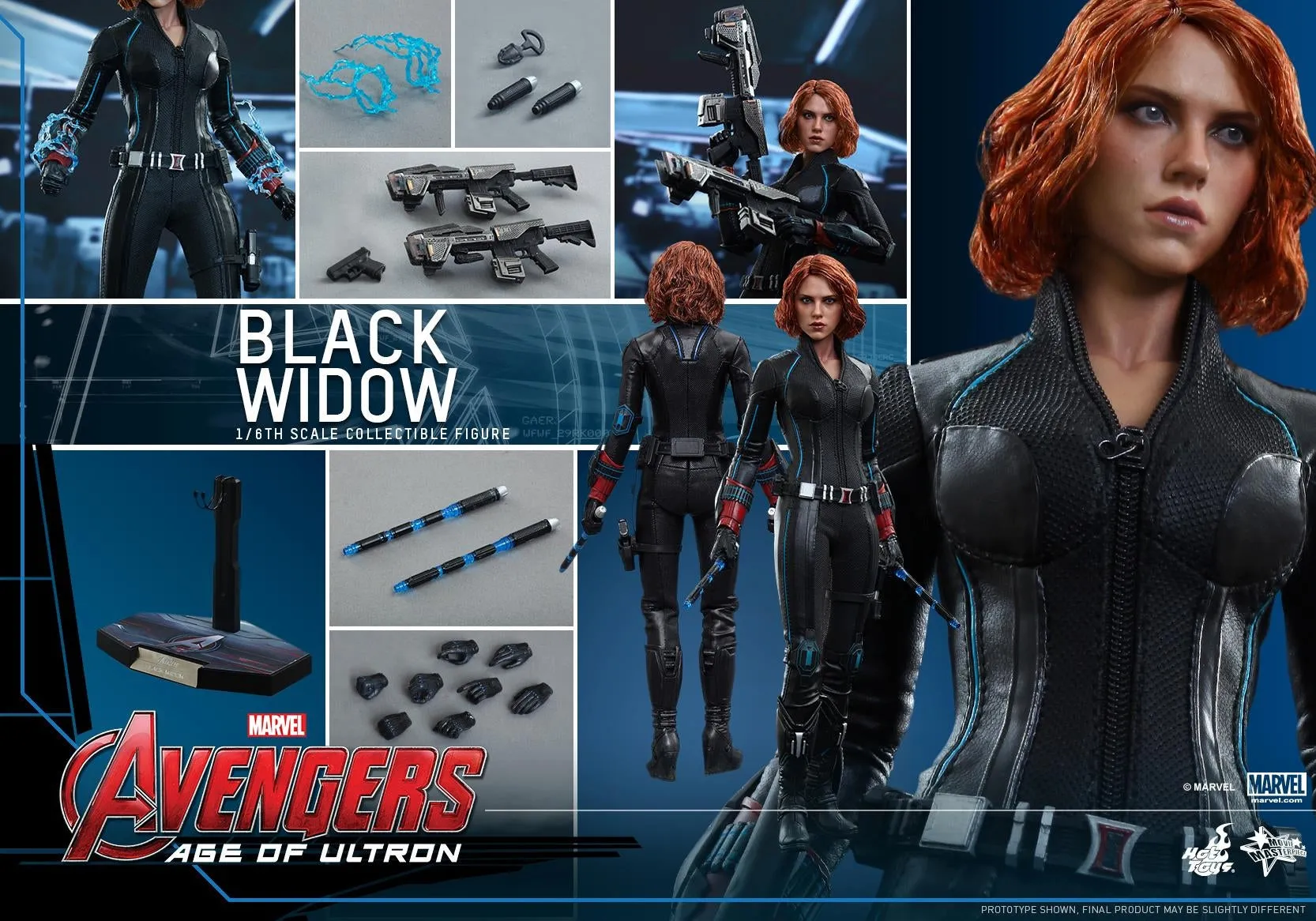 Hot Toys - Avengers: Age of Ultron:  Black Widow