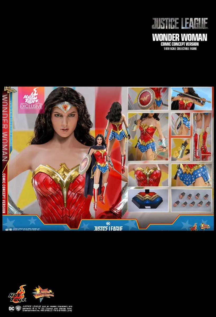 HOT TOYS DC JUSTICE LEAGUE WONDER WOMAN COMIC CONCEPT VERSION 1/6 SCALE - MMS506