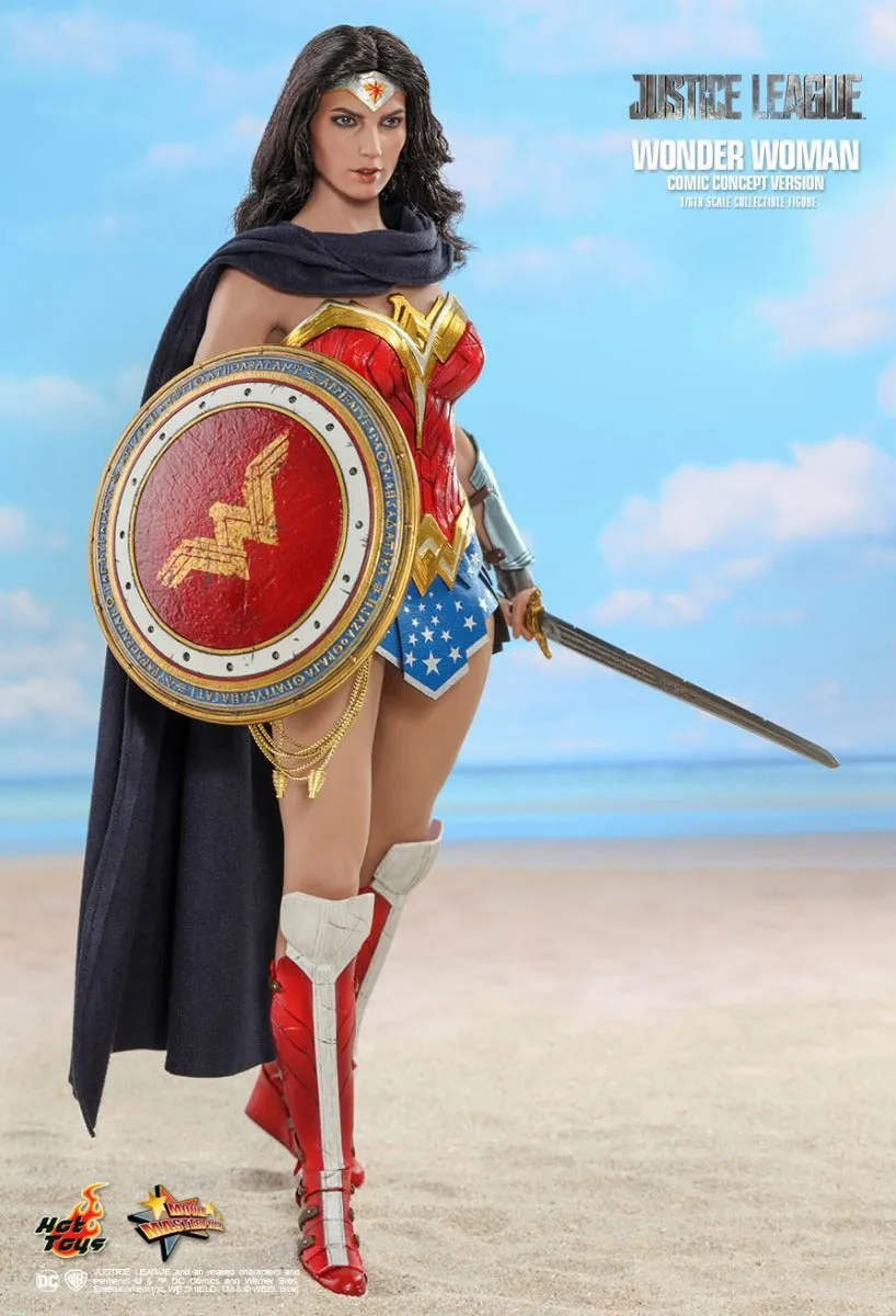 HOT TOYS DC JUSTICE LEAGUE WONDER WOMAN COMIC CONCEPT VERSION 1/6 SCALE - MMS506