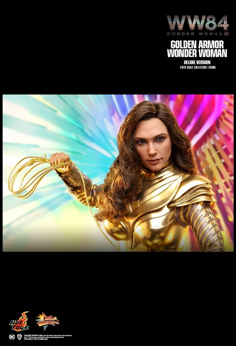 HOT TOYS DC WONDER WOMAN 1984 GOLDEN ARMOR WONDER WOMAN (DELUXE VERSION) 16 MMS578