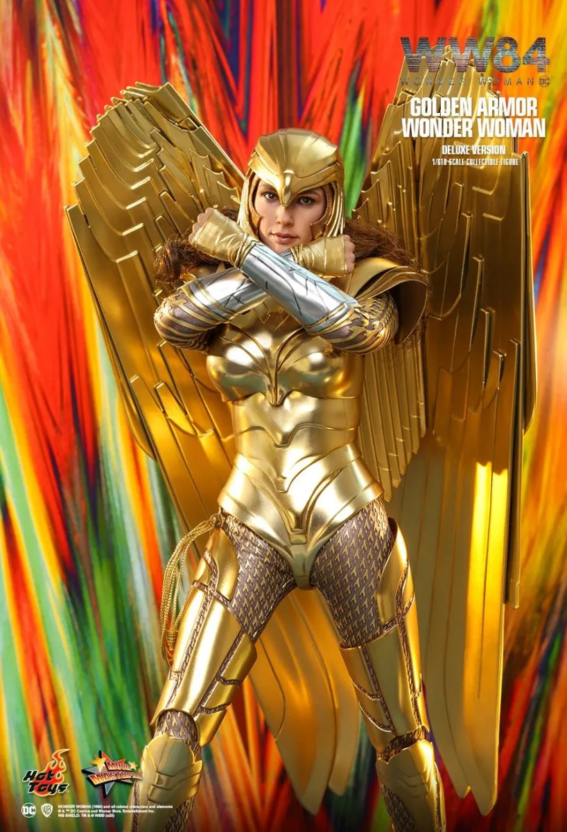 HOT TOYS DC WONDER WOMAN 1984 GOLDEN ARMOR WONDER WOMAN (DELUXE VERSION) 16 MMS578