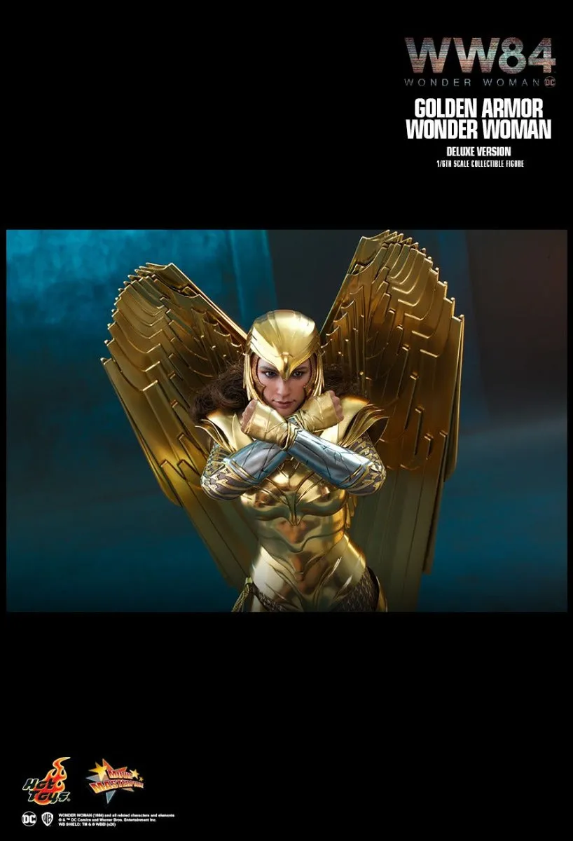 HOT TOYS DC WONDER WOMAN 1984 GOLDEN ARMOR WONDER WOMAN (DELUXE VERSION) 16 MMS578