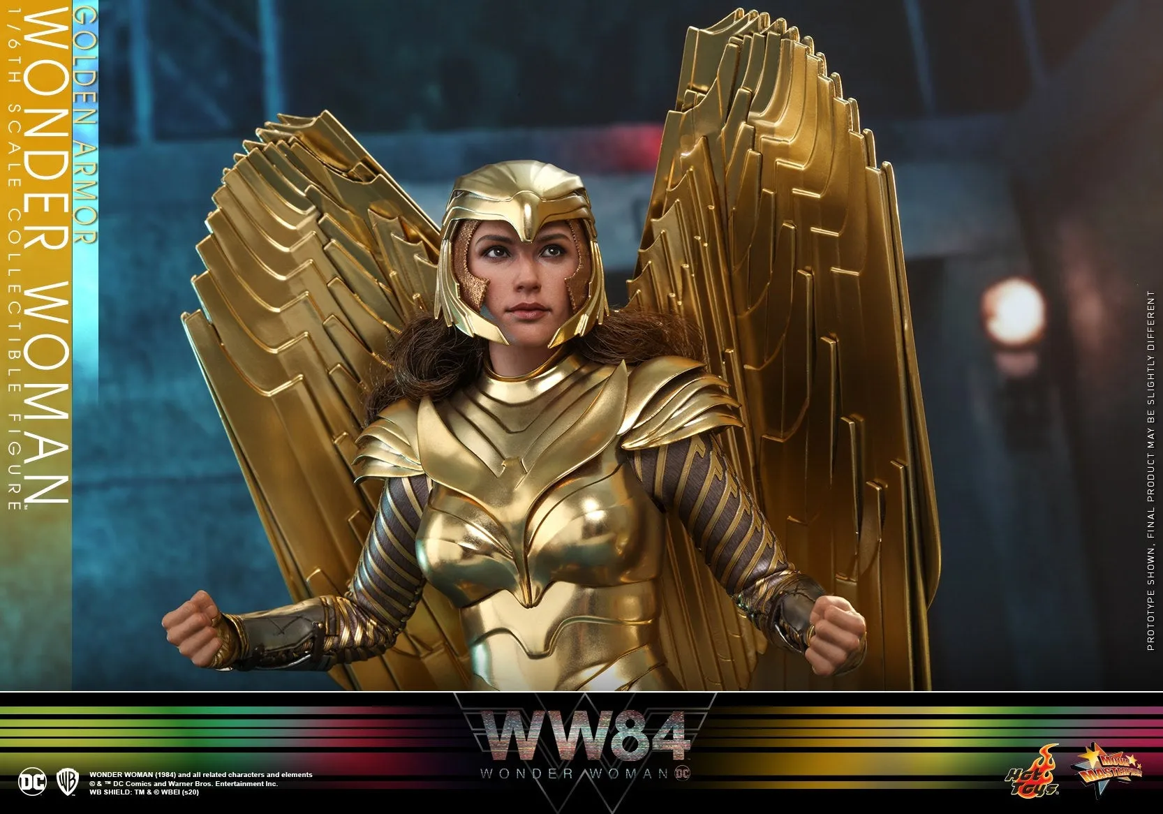 Hot Toys - MMS577 - Wonder Woman 1984 - 1/6th scale Golden Armor Wonder Woman Collectible Figure