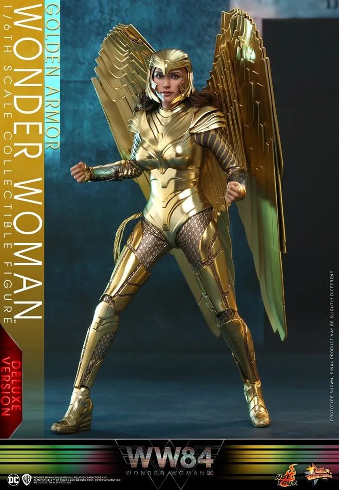 Hot Toys - MMS578 - Wonder Woman 1984 - 1/6th scale Golden Armor Wonder Woman Figure (Deluxe Ver.).