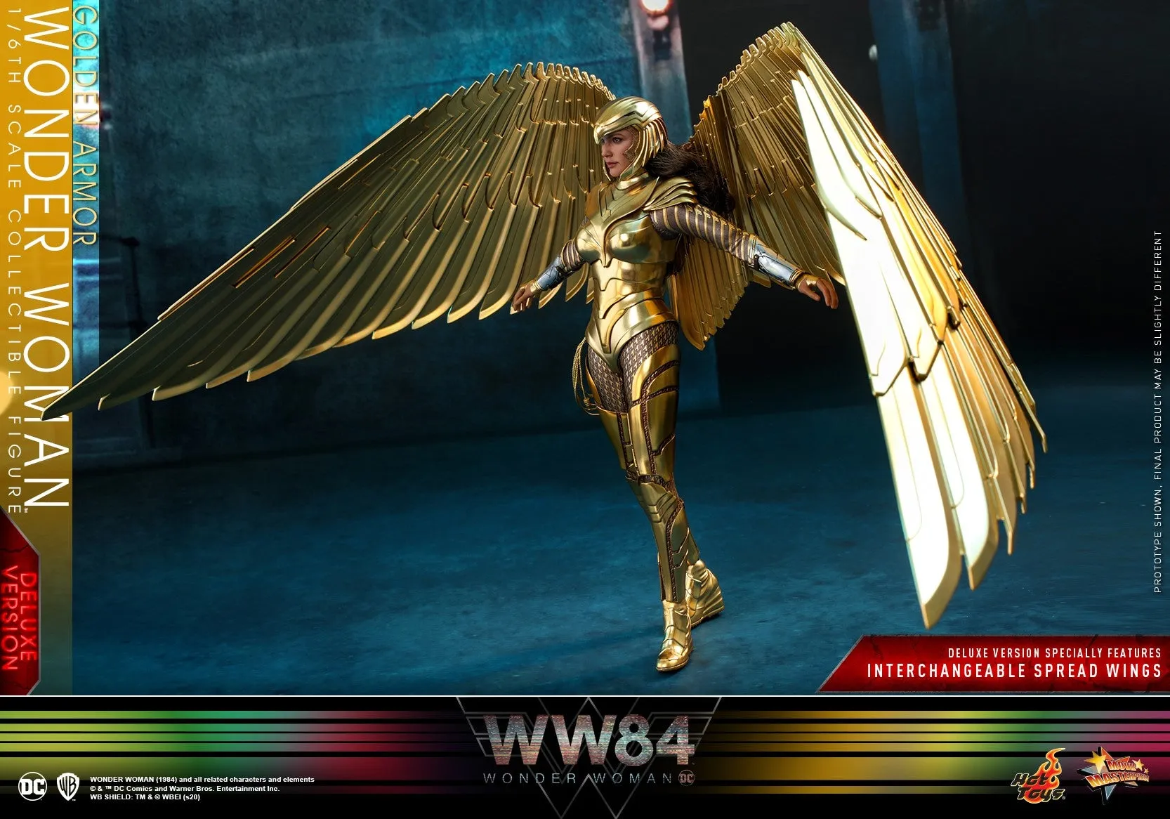 Hot Toys - MMS578 - Wonder Woman 1984 - 1/6th scale Golden Armor Wonder Woman Figure (Deluxe Ver.).