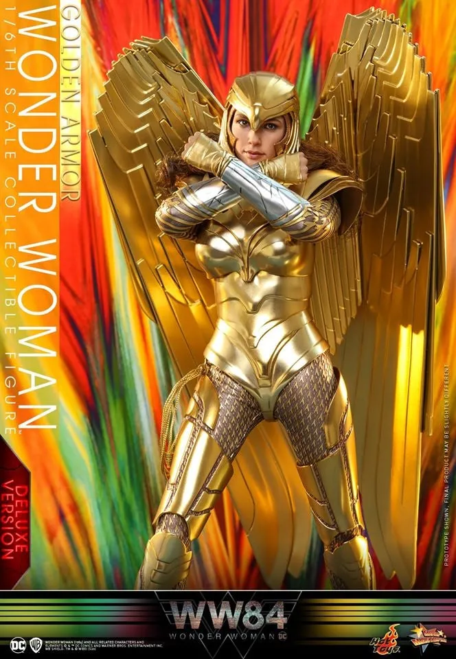 Hot Toys - MMS578 - Wonder Woman 1984 - 1/6th scale Golden Armor Wonder Woman Figure (Deluxe Ver.).