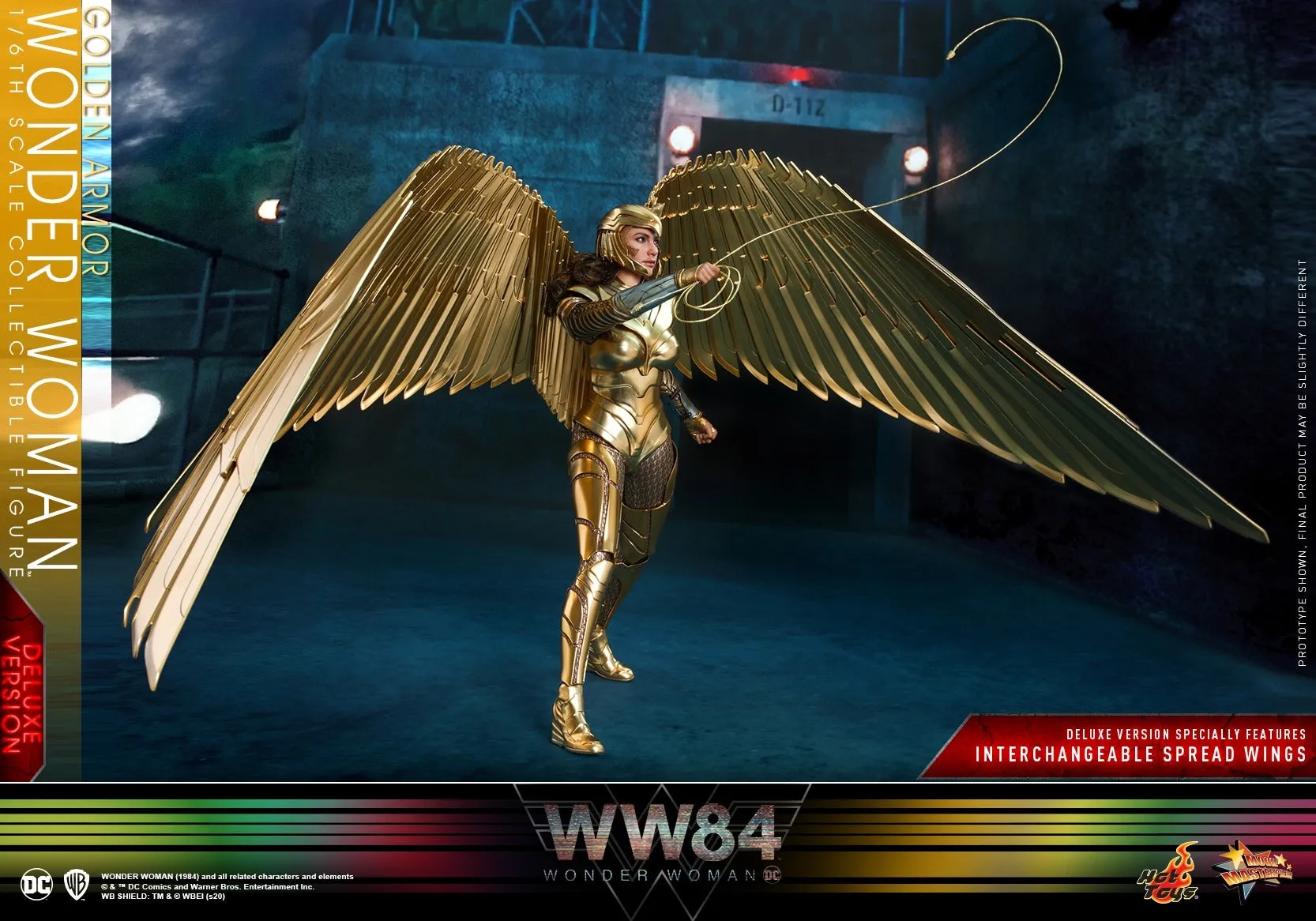 Hot Toys - MMS578 - Wonder Woman 1984 - 1/6th scale Golden Armor Wonder Woman Figure (Deluxe Ver.).