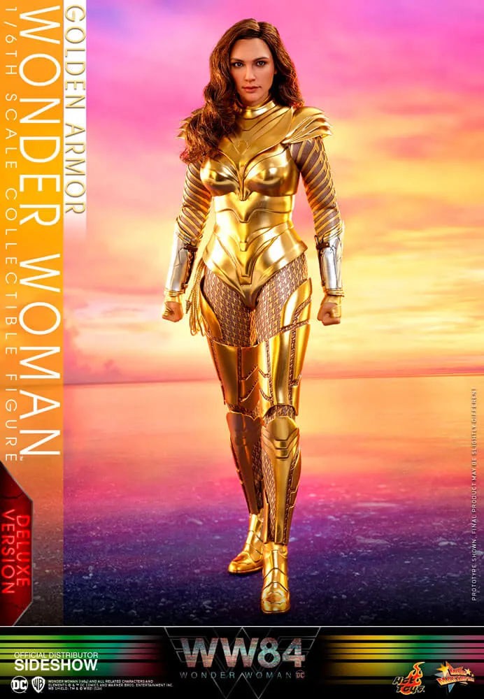 Hot Toys Movie Masterpiece 1/6 Scale Figure - Golden Armor Wonder Woman (Deluxe Version)