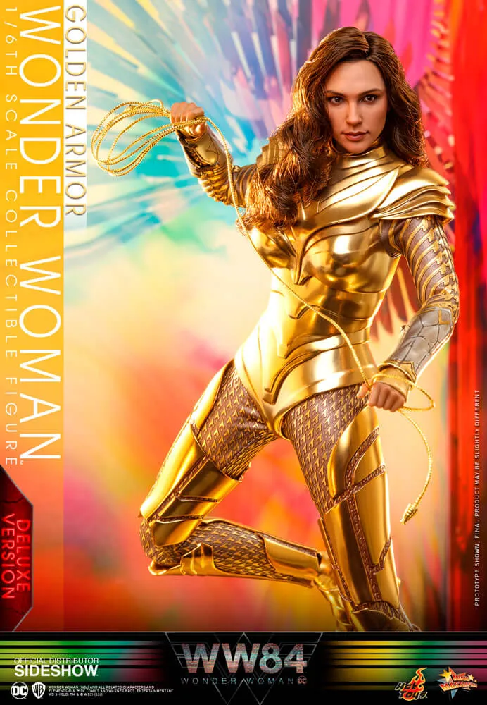 Hot Toys Movie Masterpiece 1/6 Scale Figure - Golden Armor Wonder Woman (Deluxe Version)