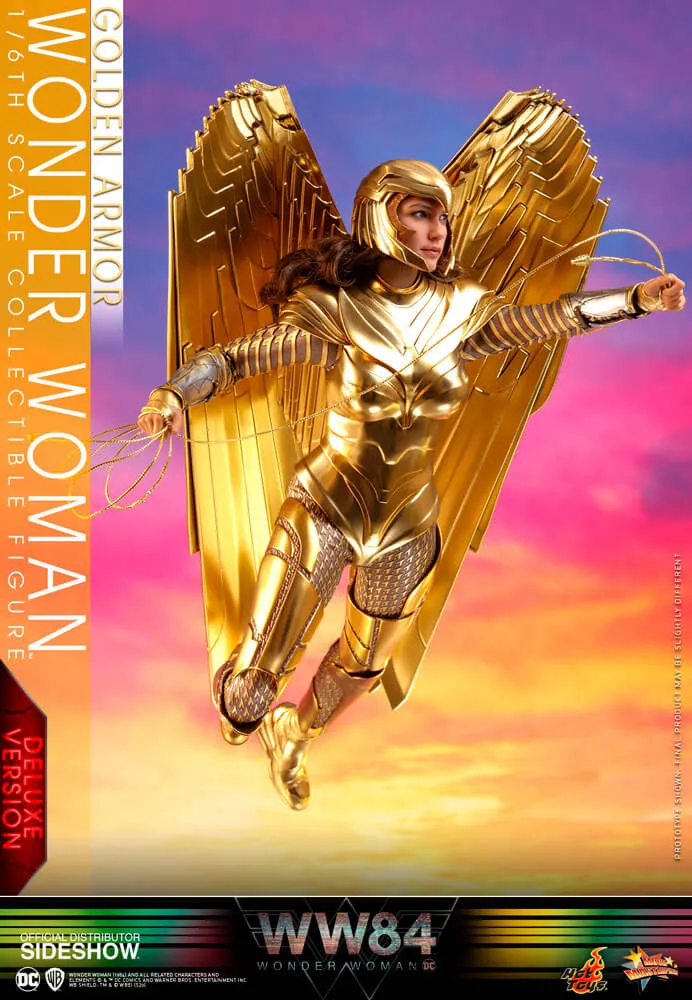 Hot Toys Movie Masterpiece 1/6 Scale Figure - Golden Armor Wonder Woman (Deluxe Version)