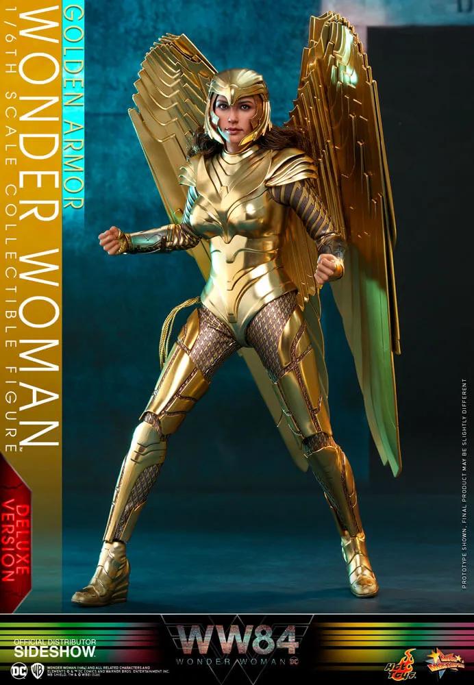 Hot Toys Movie Masterpiece 1/6 Scale Figure - Golden Armor Wonder Woman (Deluxe Version)