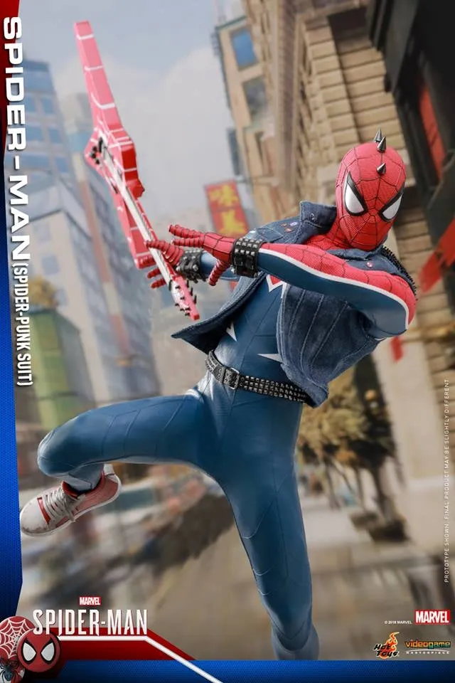 Hot Toys - VGM32 - Marvel's Spider-Man - 1/6th scale Spider-Man (Spider-Punk Suit) Collectible Figure