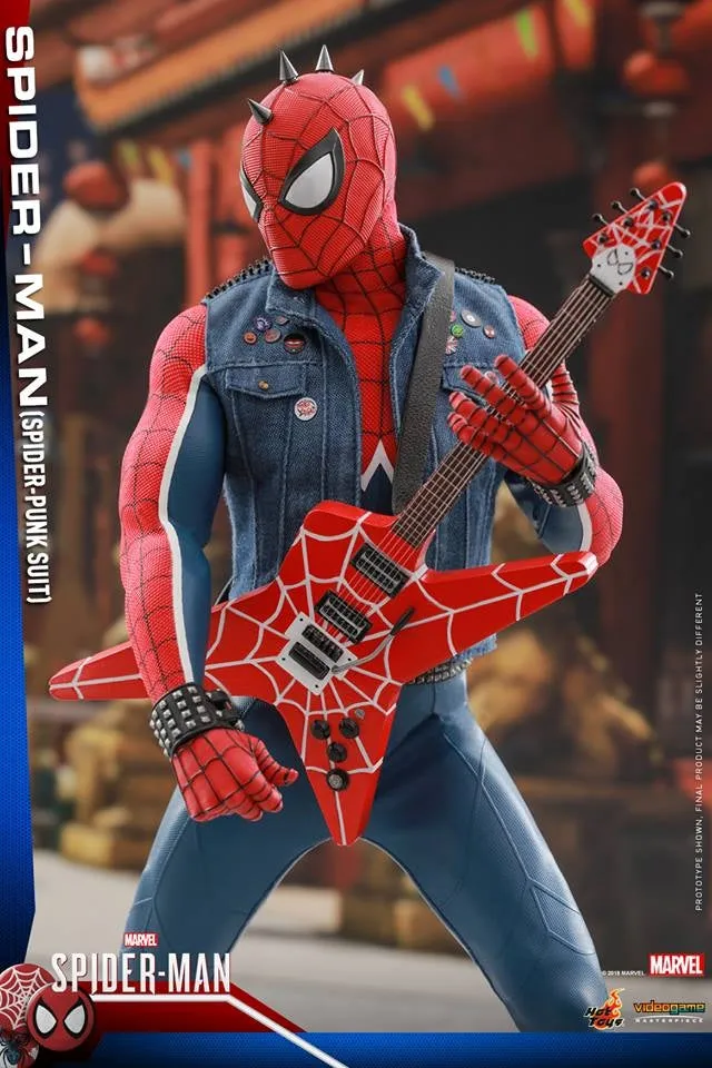 Hot Toys - VGM32 - Marvel's Spider-Man - 1/6th scale Spider-Man (Spider-Punk Suit) Collectible Figure