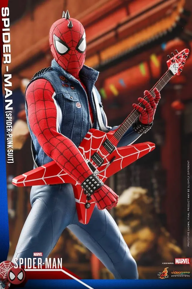 Hot Toys - VGM32 - Marvel's Spider-Man - 1/6th scale Spider-Man (Spider-Punk Suit) Collectible Figure