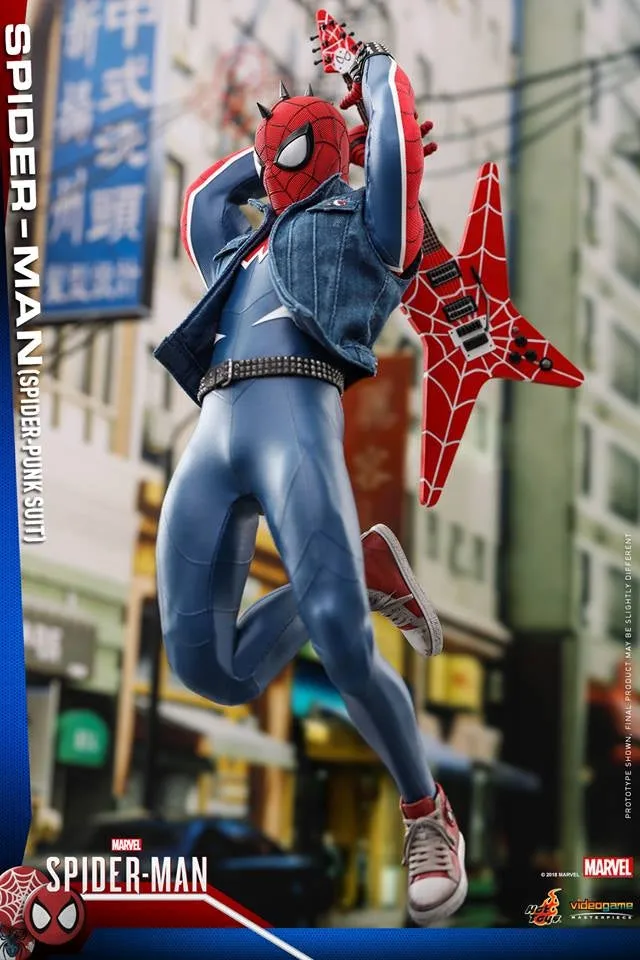 Hot Toys - VGM32 - Marvel's Spider-Man - 1/6th scale Spider-Man (Spider-Punk Suit) Collectible Figure