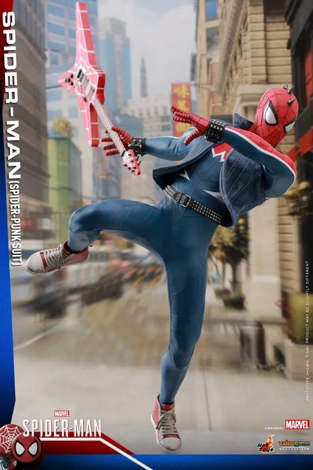 Hot Toys - VGM32 - Marvel's Spider-Man - 1/6th scale Spider-Man (Spider-Punk Suit) Collectible Figure