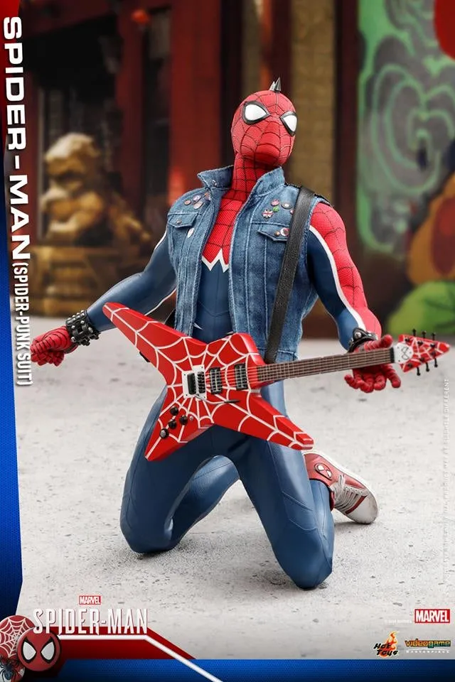 Hot Toys - VGM32 - Marvel's Spider-Man - 1/6th scale Spider-Man (Spider-Punk Suit) Collectible Figure