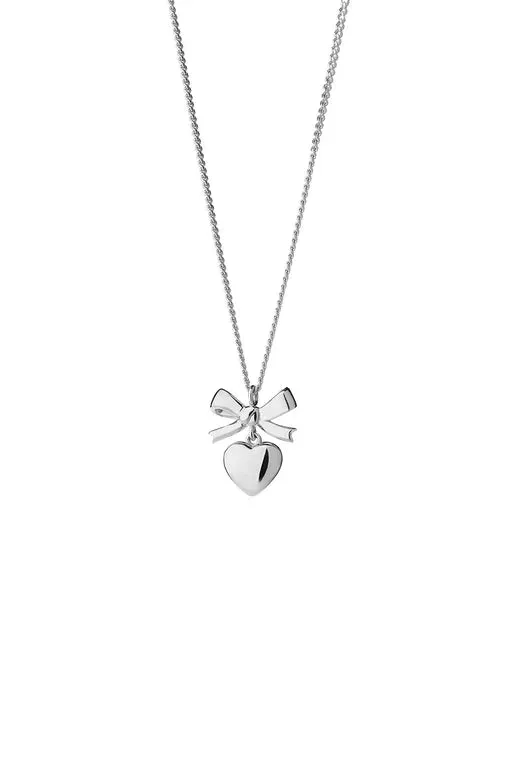 Karen Walker Mini Superlove Necklace - Silver