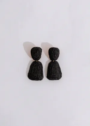 Love Like This Earrings Black