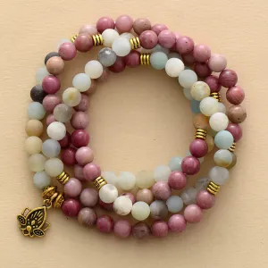 Malas 108 Beads 6MM Natural Stones Necklaces Bracelet