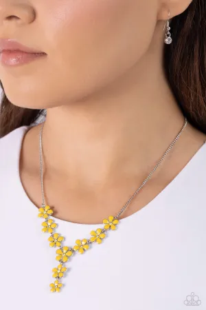 Necklaces Flowering Feature - Yellow N324