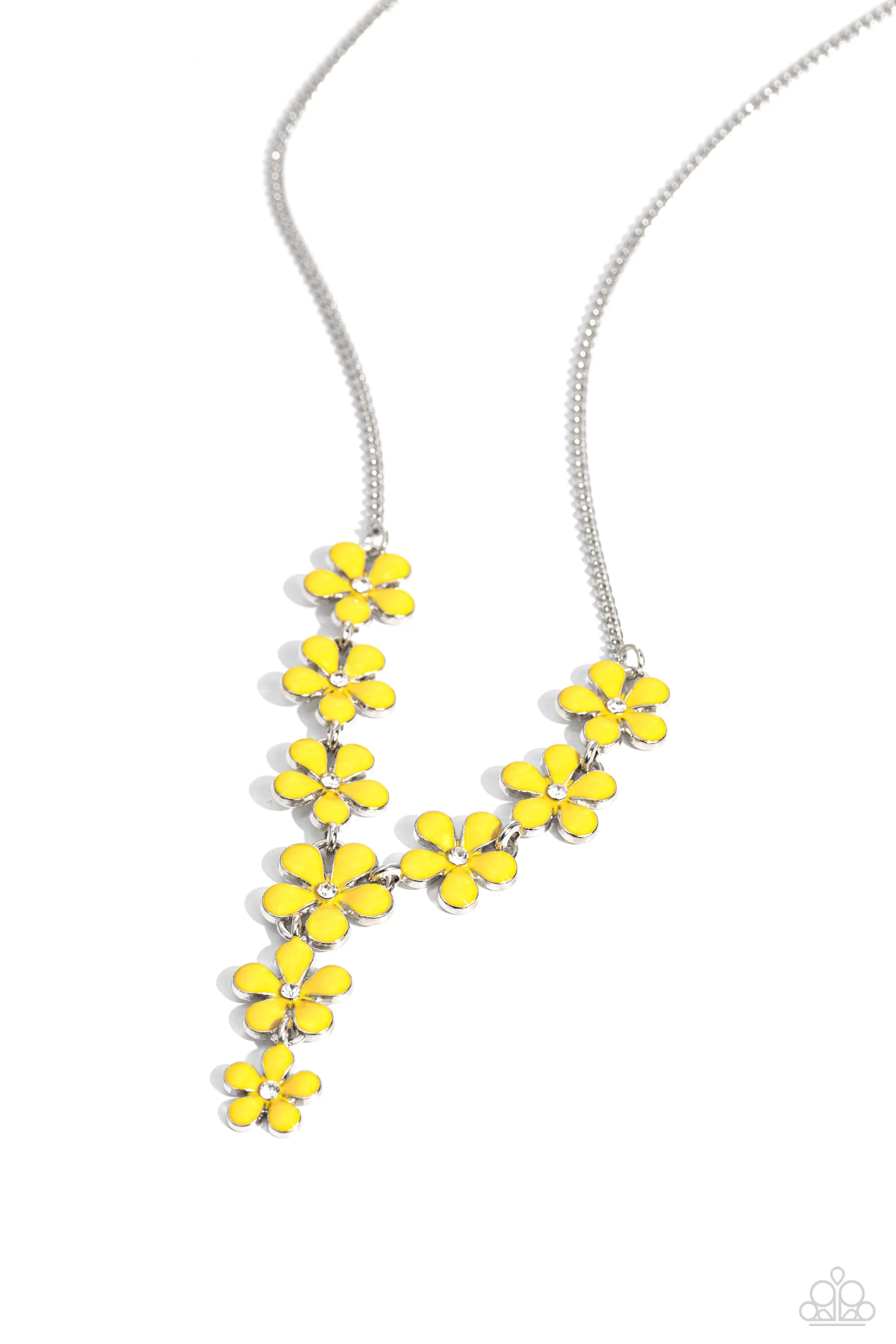 Necklaces Flowering Feature - Yellow N324