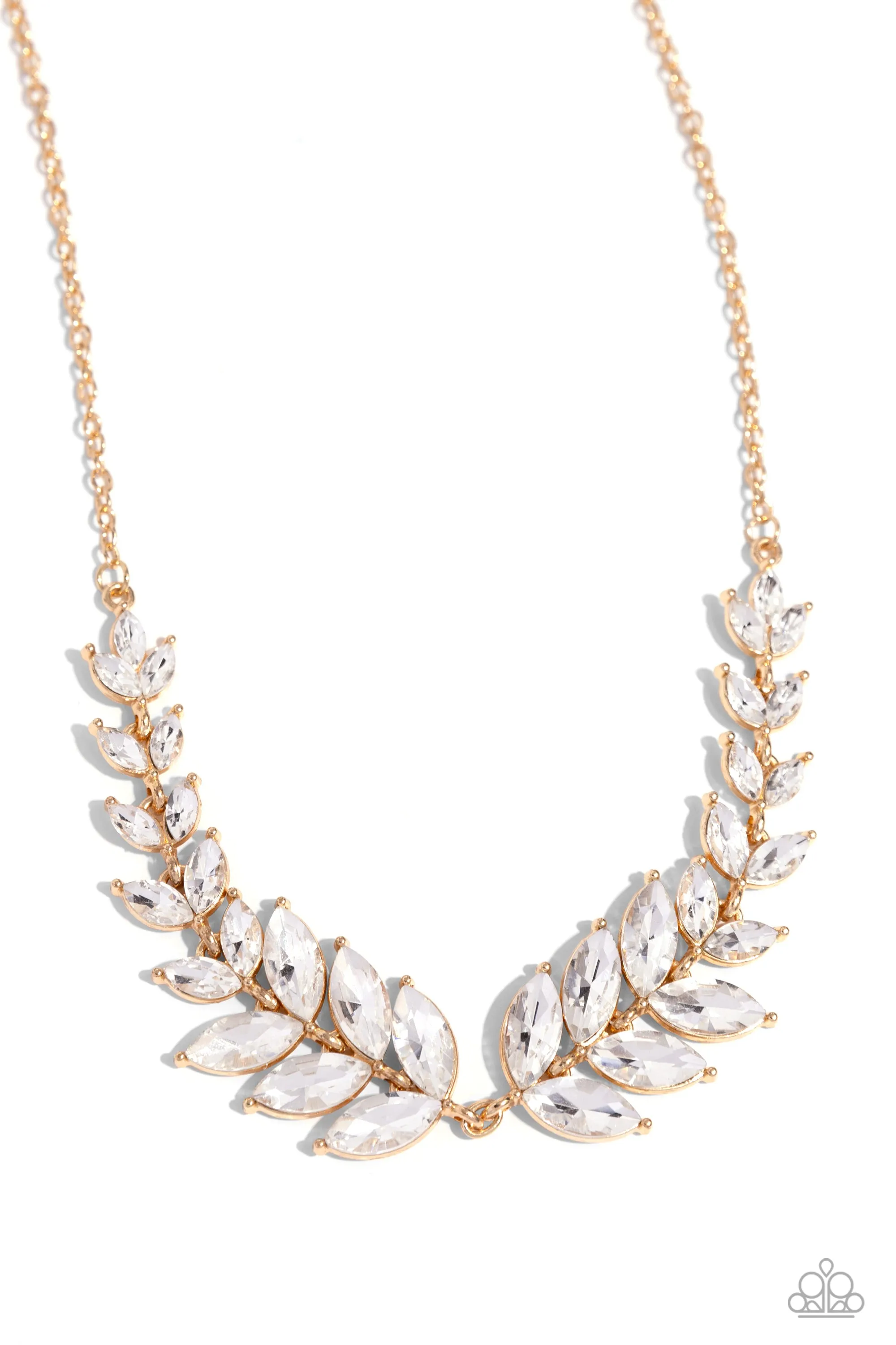 Necklaces Luxury Laurels - Gold N294