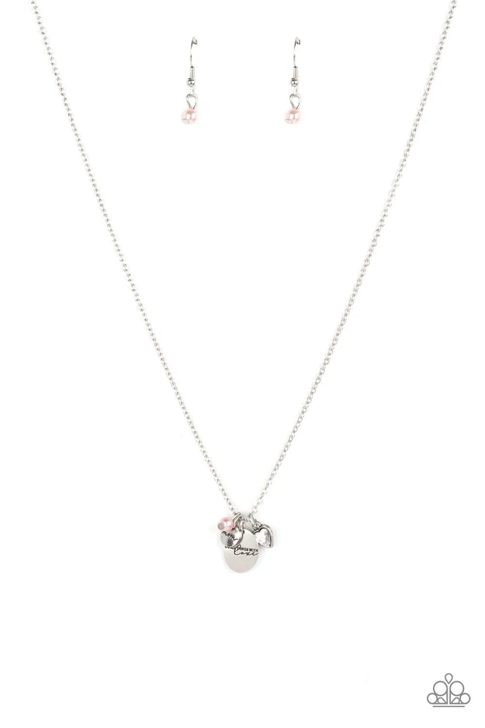 Necklaces Super Mom - Pink MDAY S151